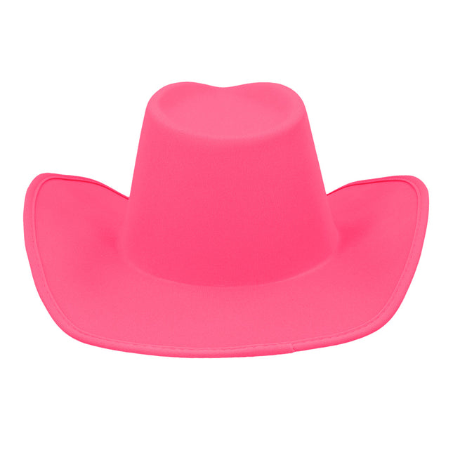 Chapeau de cow-boy Blaze - Rose fluo UV