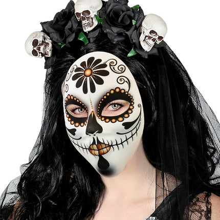 Masque Dia De Los Muertos Femme
