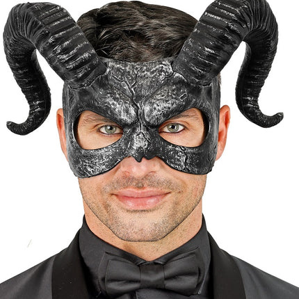 MASQUE POUR LES YEUX AVEC DES CORNES