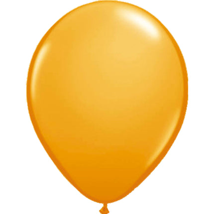 Ballons orange 30cm - 10 pièces