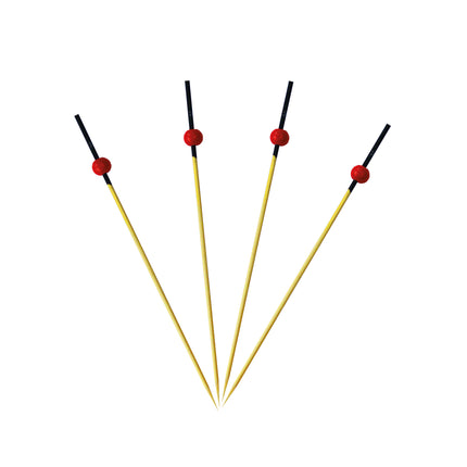 Bâtons de cocktail marron en bois 24pcs
