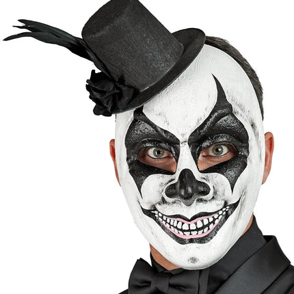 MASQUE DE THÉÂTRE AVEC CHAPEAU