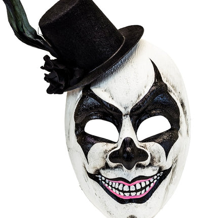 MASQUE DE THÉÂTRE AVEC CHAPEAU