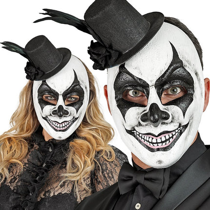 MASQUE DE THÉÂTRE AVEC CHAPEAU