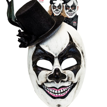 MASQUE DE THÉÂTRE AVEC CHAPEAU