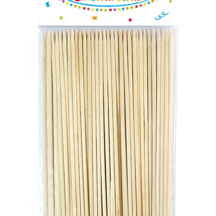 Wooden Products Brochettes de barbecue en bois 50St