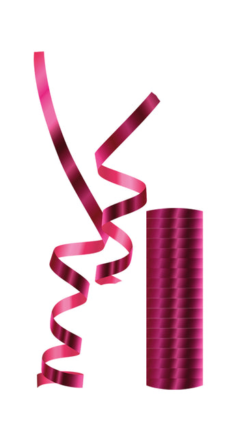 Party Essentials Streamers Fuchsia Métallique 1St