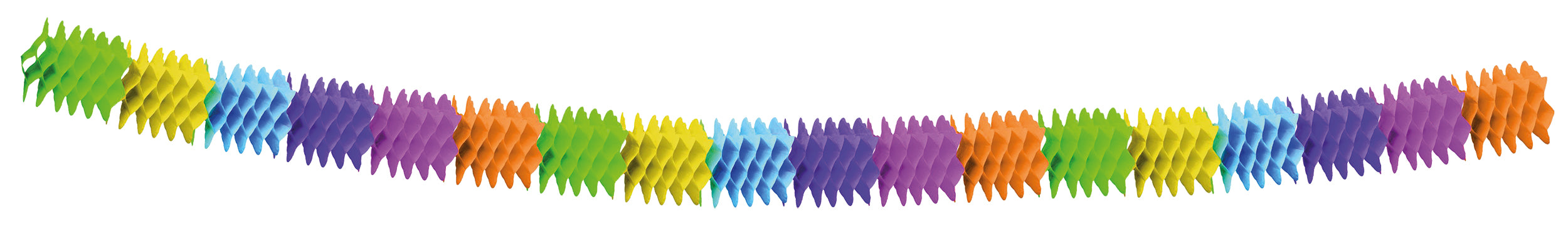 Mini guirlande en papier Party Essentials 4St