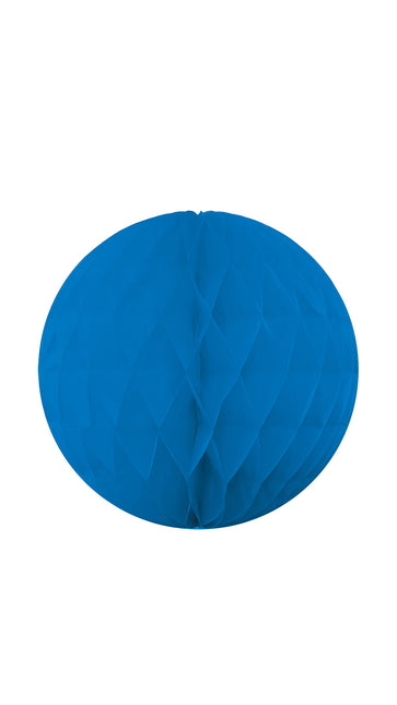 Party Essentials Honeycomb Hanging Decoration Ball 15Cm Blue 1St