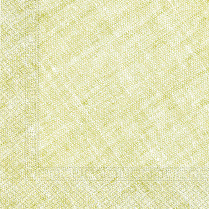 Serviettes vert citron 33cm 20pcs