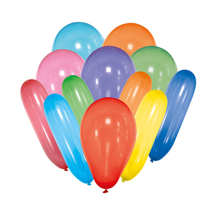 Party Essentials Mélange de ballons de différentes formes et couleurs 30St