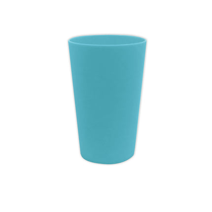 Gobelets réutilisables de couleur unie turquoise 280Ml 2St