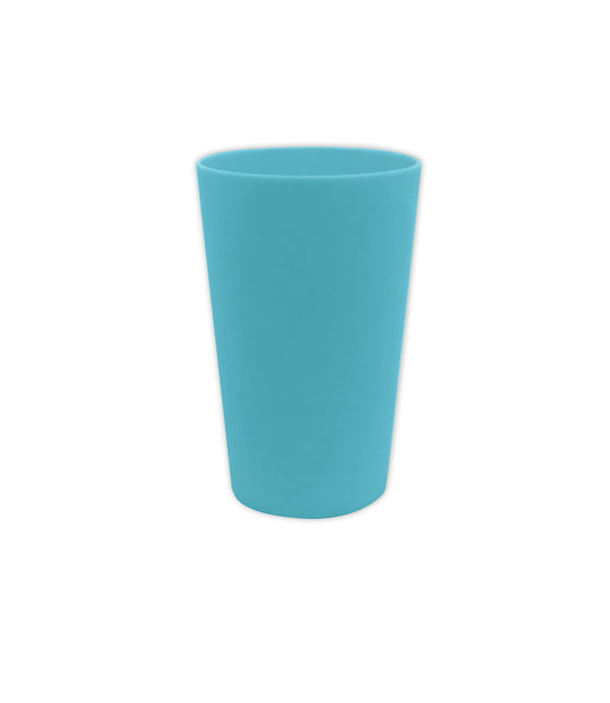 Gobelets réutilisables de couleur unie turquoise 280Ml 2St