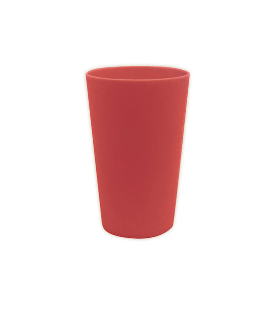Gobelets réutilisables de couleur rouge unie 280Ml 2St