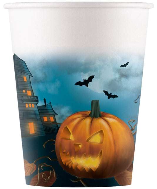 Halloween Sensations Gobelets en papier Fsc 200Ml (Wm) 8St