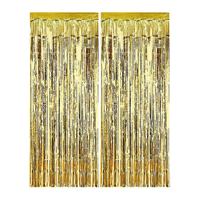 Rideau de porte or métallique 1X2 mètres