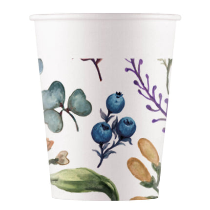 Everyday Designs Herbes Fsc Gobelets en papier 200Ml (Wm) 8St