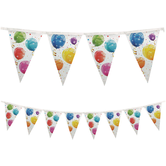 Sparkling Balloons Reusable Flag Banner 1St (bannière de drapeau réutilisable)