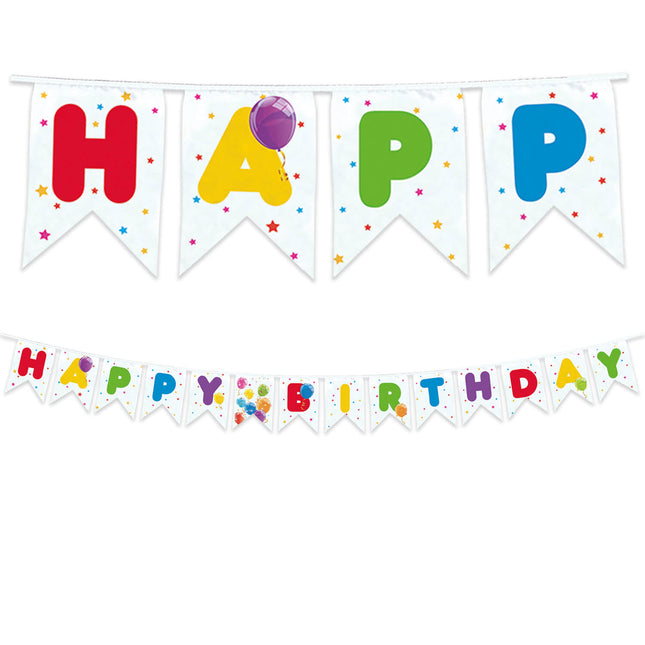 Sparkling Balloons Reusable Letter Banner 1St (bannière de lettres réutilisables)