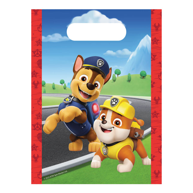 Paw Patrol Rescue Heroes Fsc Sacs de fête en papier 4St