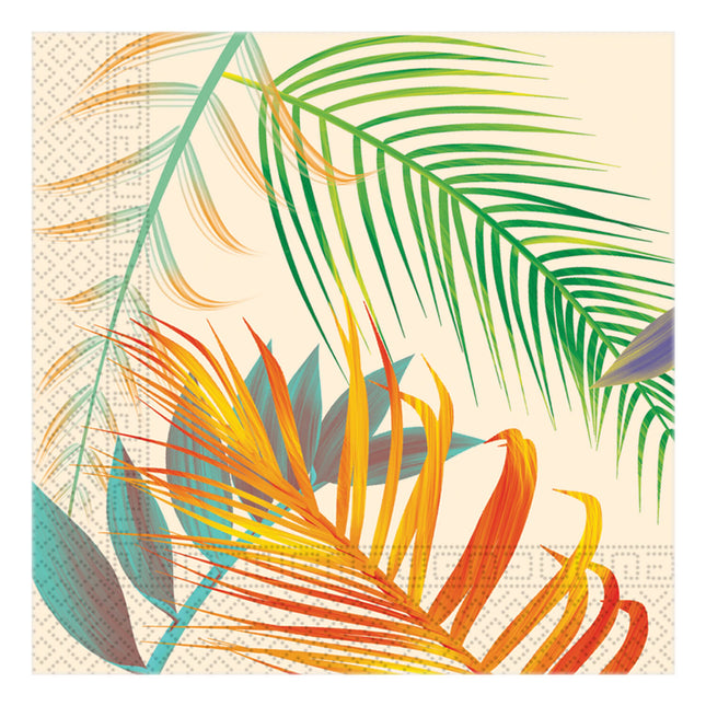 Serviettes de table Hawaii 33cm 20pcs