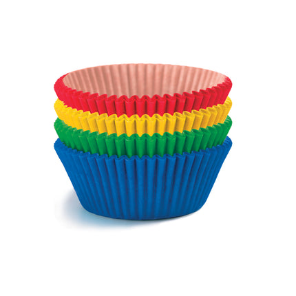 Moules à cupcakes colorés 5cm 40pcs