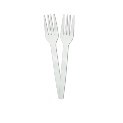 Fourchettes blanches 10pcs
