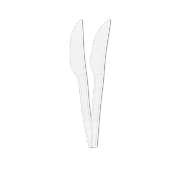 Couteaux blancs 10pcs
