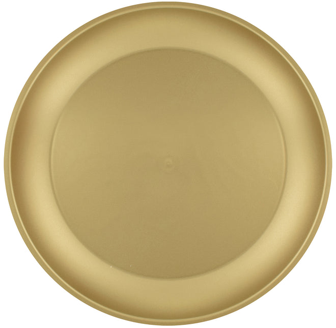 Assiettes en or Métallique 21cm