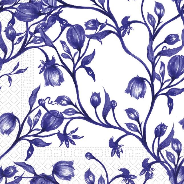 Everyday Designs Serviettes de table en papier bleu porcelaine Fsc à trois plis 33X33Cm 20St