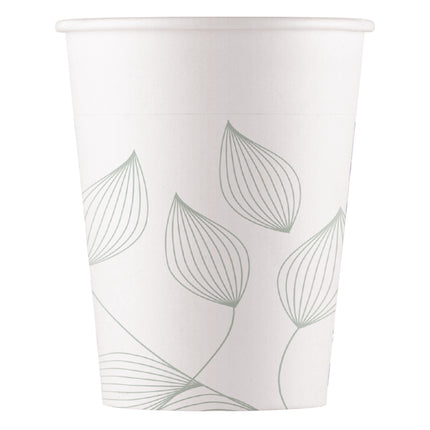 Everyday Designs Leaves Fsc Gobelets en papier 200Ml (Wm) 8St