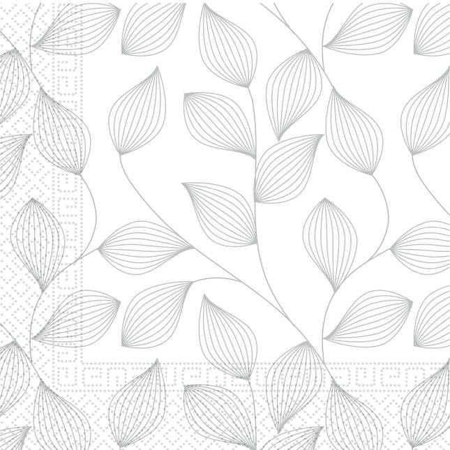 Everyday Designs Feuilles Fsc Serviettes en papier trois plis 33X33Cm 20St