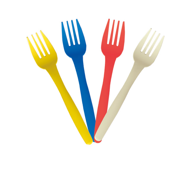 Fourchettes colorées 8pcs