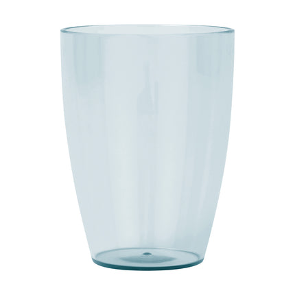 Verres semi-transparents réutilisables Verres semi-transparents réutilisables en bleu clair 2St