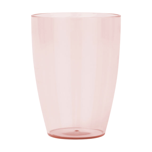 Verres semi-transparents réutilisables Verres semi-transparents réutilisables en or rose 2St
