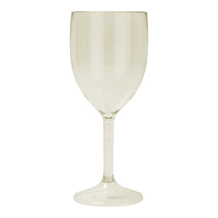Verres semi-transparents réutilisables Verres à vin semi-transparents réutilisables de couleur beige 2St.