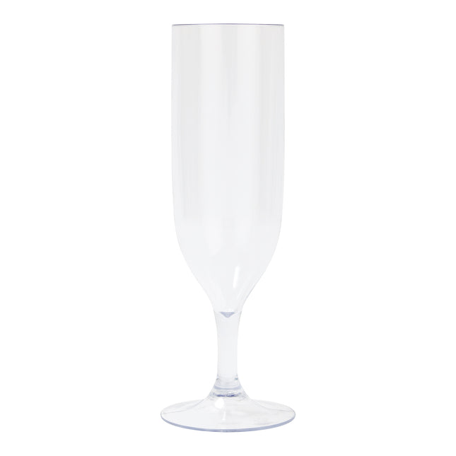 Verres à champagne semi-transparents réutilisables Verres à champagne semi-transparents réutilisables 2St.