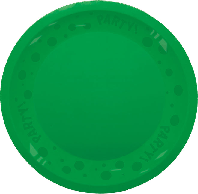 Assiette réutilisable Party Reusable Colors 21Cm Bright Green 1St