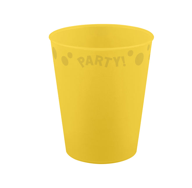 Party Cup Jaune Pastel 250ml