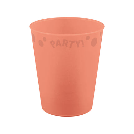 Party Cup Orange Pastel 250ml