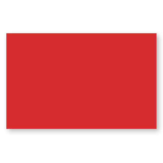 Nappe en plastique rouge unie 120X180Cm 1St