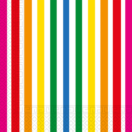 Party Reusable Fluorescent Products Fsc Two Ply Paper Napkins 33X33Cm 20St