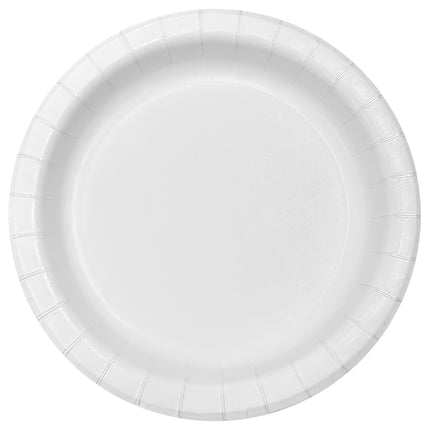 Assiettes blanches 26cm 10pcs