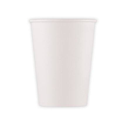 Gobelets blancs en papier 200ml 10pcs