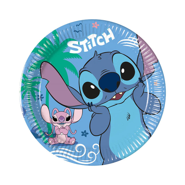 Stitch & Angel Assiettes en papier Fsc Next Generation Medium 20Cm 8St