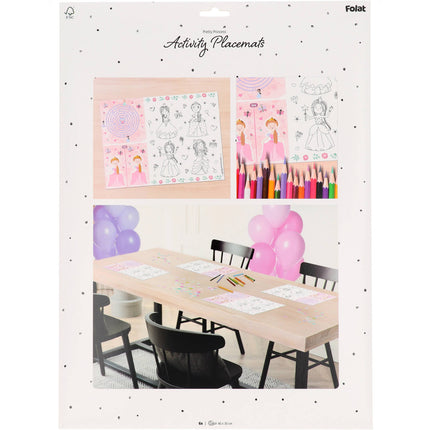 Sets de table Princesses 40cm 6pcs