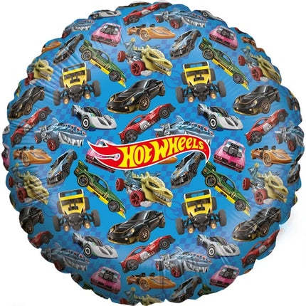 Ballon Hot Wheels en forme de voiture, vide, 45 cm