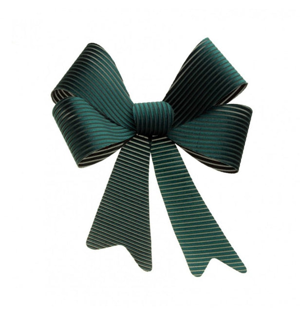 Noeud vert en velours 36.5CM X 50.8CM