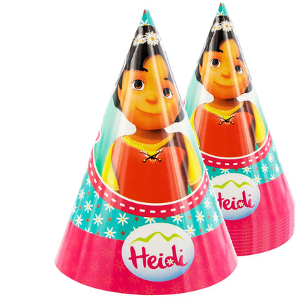 Chapeaux de fête Heidi, lot de 10