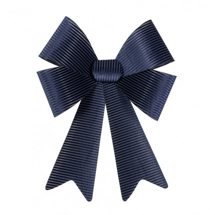 Maxi nœud en velours côtelé bleu marine 50.8cm x 66cm
